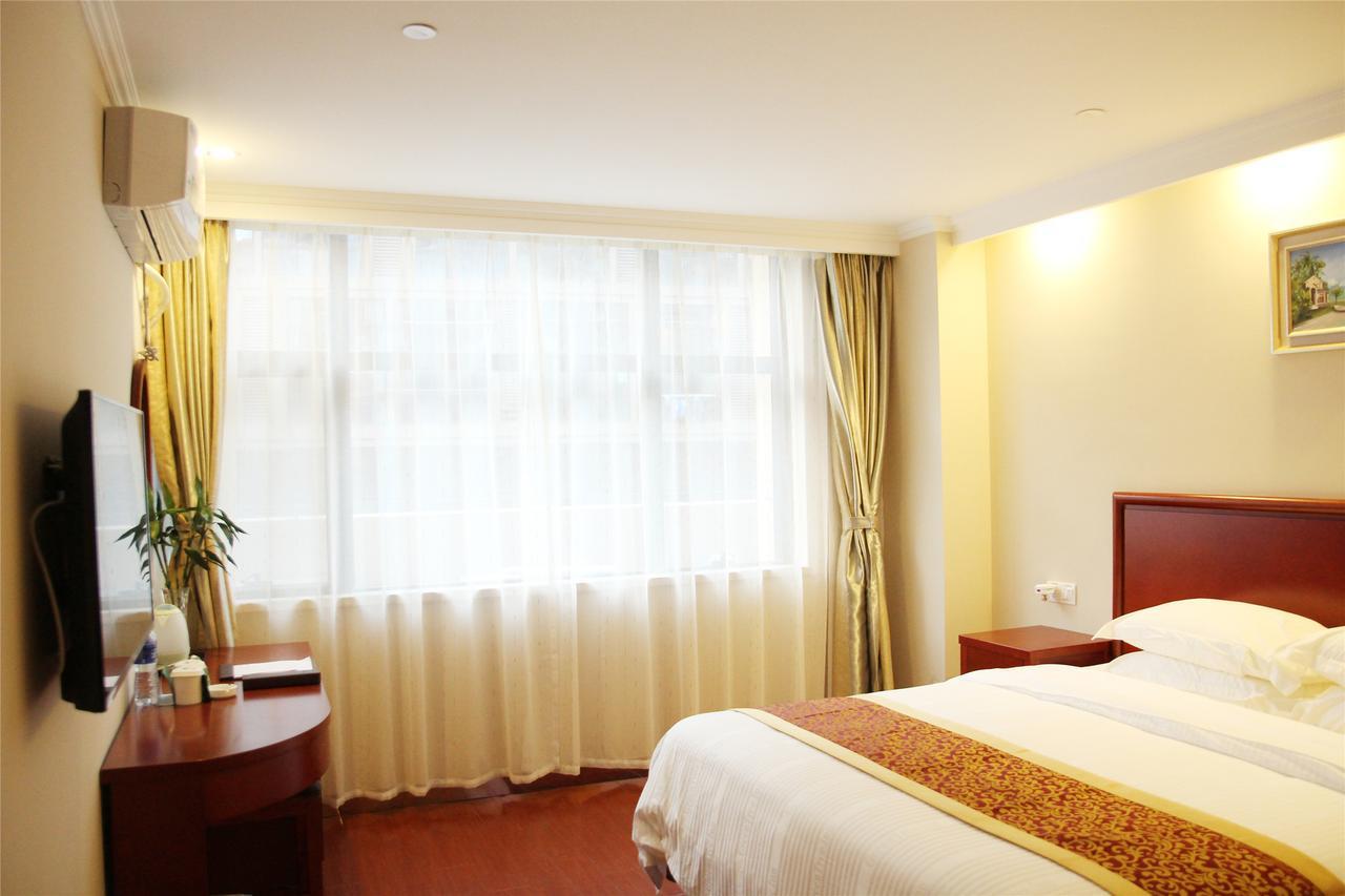 Greentree Inn Jiangsu Nantong Rugao Haiyang Road Tiancheng Business Hotel Exterior foto